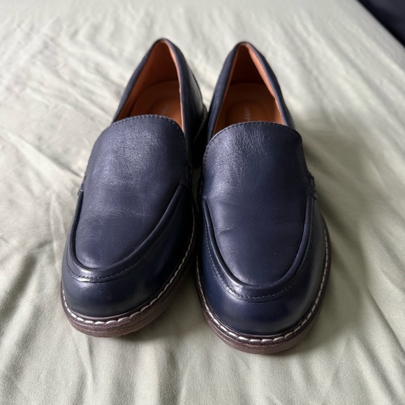 Easy Spirit Men's Dark Blue Slip-On Loafers - Picture 3 of 6